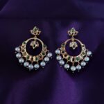 Emeralds-Polki-Diamond-South-Sea-Pearl-Jhumkas-9k-Sha-Jewellers